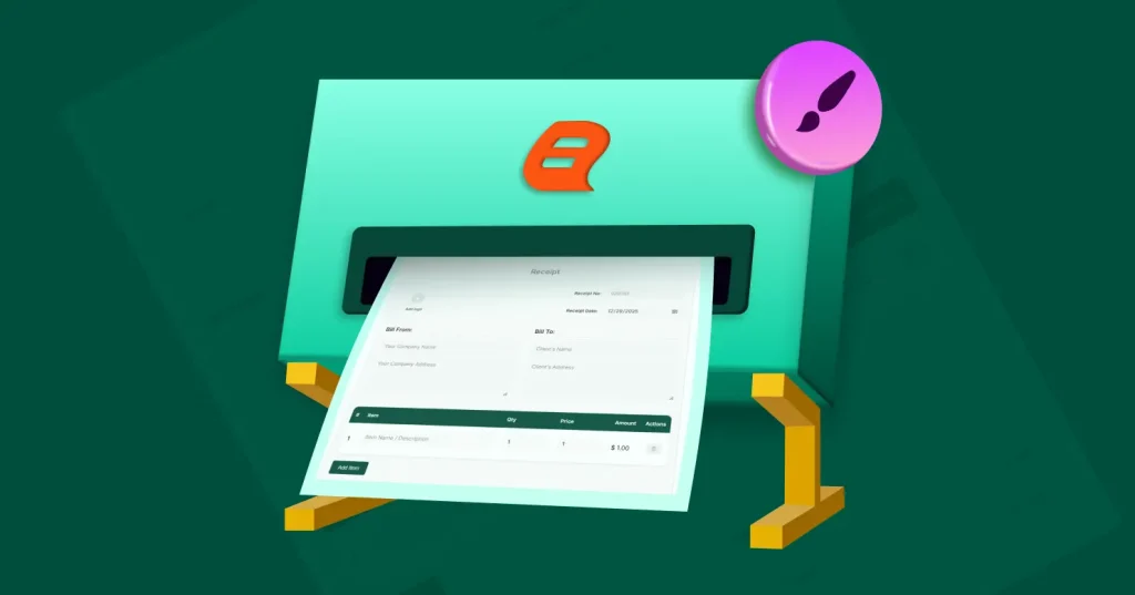 Free Receipt Template: Create, Preview & Download in Minutes