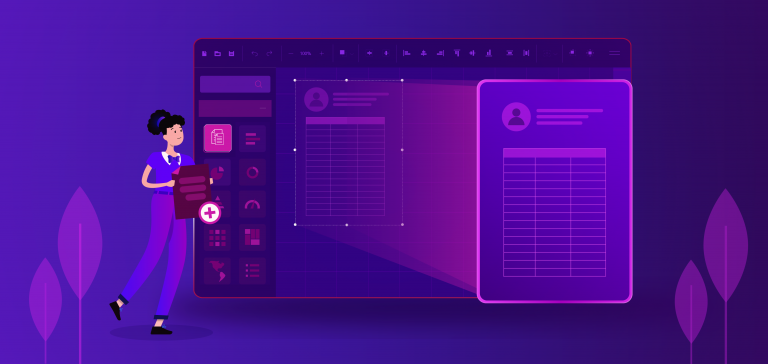 Creating SSRS Subreports Using Bold Reports Designer