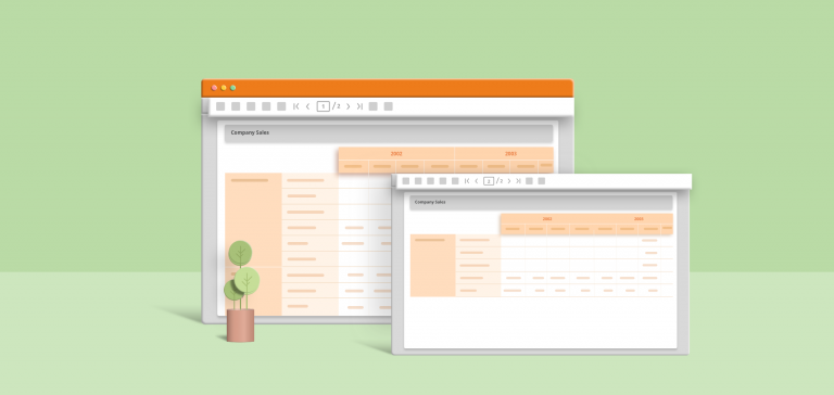 How to Repeat Row and Column Headers across Multiple Pages