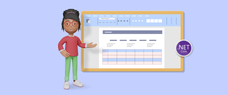 Producing Invoice Reports with ASP.NET Core Application