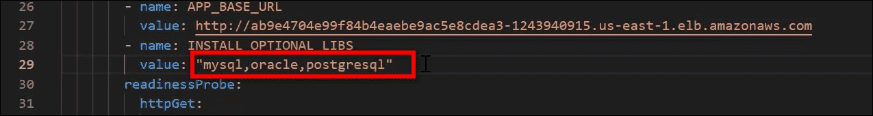 Specify MySQL, Oracle, and PostgreSQL databases. | Reporting Tools