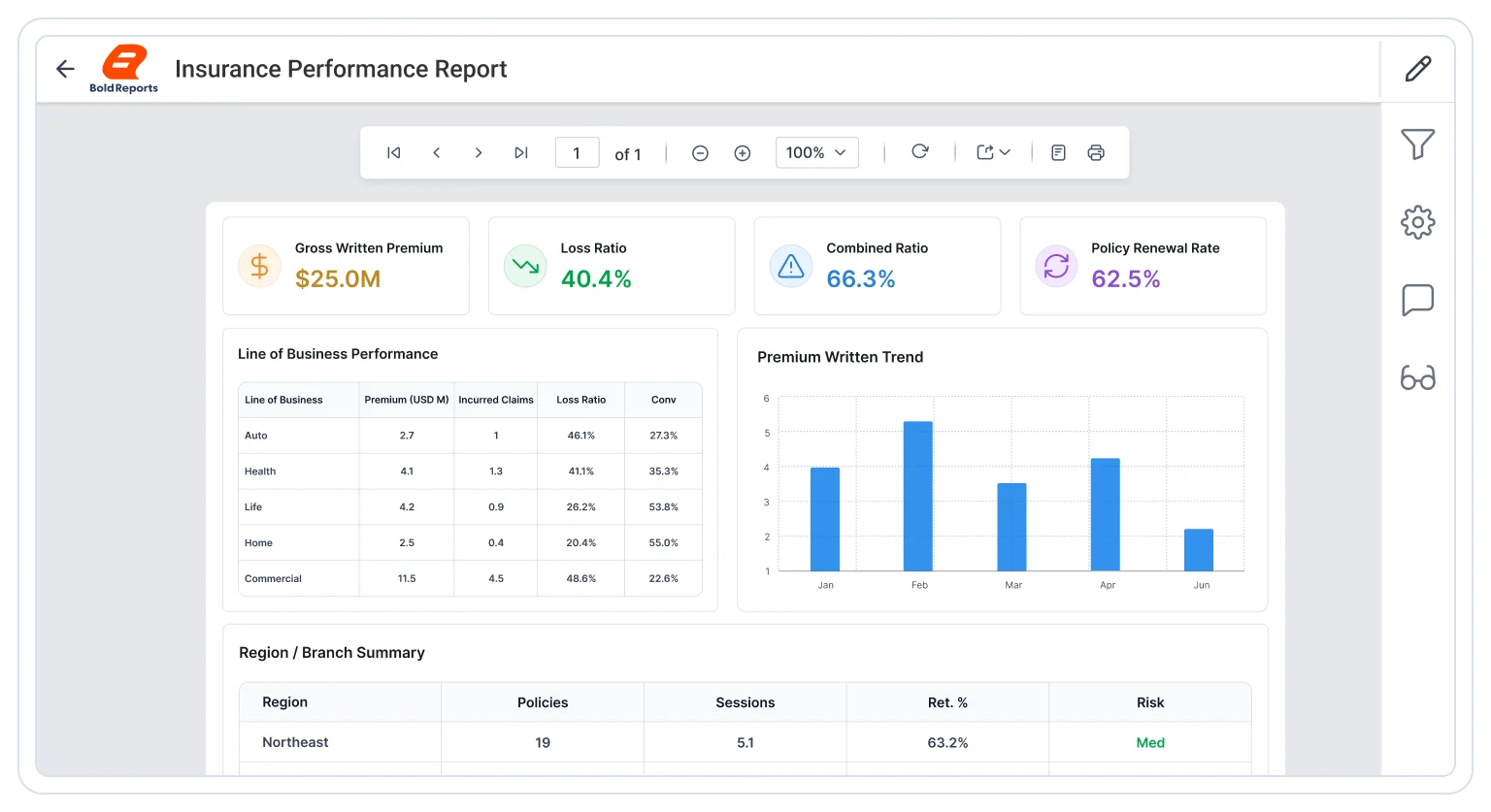 Insurance Performance Report-1