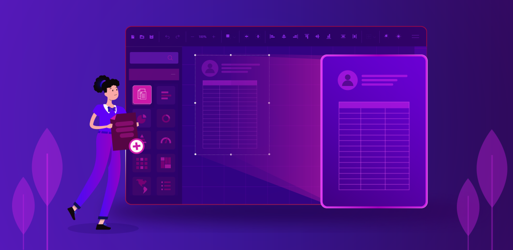 Creating SSRS Subreports Using Bold Reports Designer